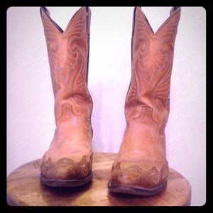 Perfectly worn in Cowboy Boots